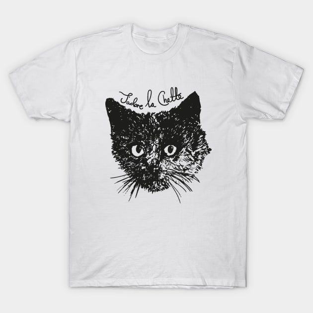 T shirt la chatte store